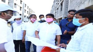 ఎమ్మెల్మే నన్నపునేని నగరంలోని పెండింగ్ వర్స్క్ విజిట్