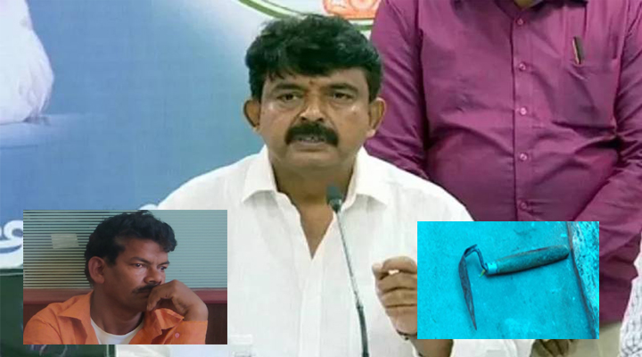 మంత్రి పేర్ని నానిపై దుండగుడి దాడి