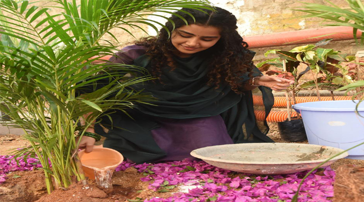 గ్రీన్ ఇండియా కోసం కృషి చేస్తా