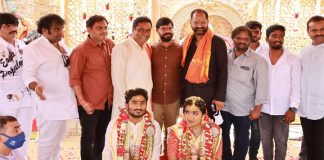 ఘనంగా కాదంబరి కిరణ్ కుమార్తె సత్య శ్రీకృతి వివాహ వేడుక