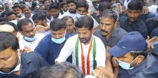 రేవంత్ రెడ్డి కాన్వాయ్ కి భారీ యాక్సిడెంట్