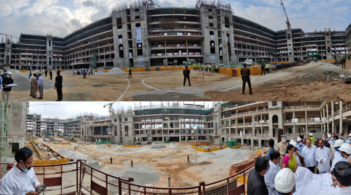 సెక్రటేరియట్ పనులు స్పీడ్ గా జరగాలి : కేసీఆర్