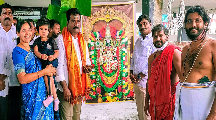 భక్తి భావంతో ఏకాగ్రత పెరుగుతుంది : జంగా రాఘవరెడ్డి