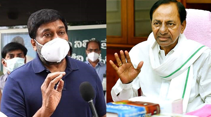 మెగాస్టార్ ను పరామర్శించిన సీఎం కేసీఆర్