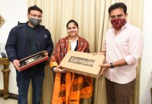 బధిర చెస్ చాంపియన్ మలికకు కేటీఆర్ ఆర్థిక సాయం