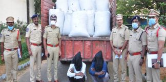 రూ.2 కోట్ల 36 లక్షల విలువైన గంజాయి పట్టివేత