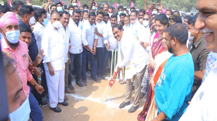 హనుమకొండలో సిక్స్ కొట్టిన హరీశ్ రావు