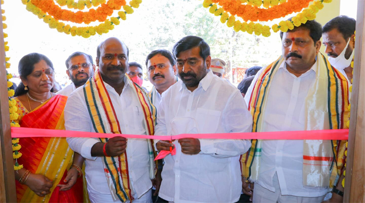 చెర్వుగట్టు ఆలయంలో అభివృద్ధి పనులకు శంకుస్థాపన