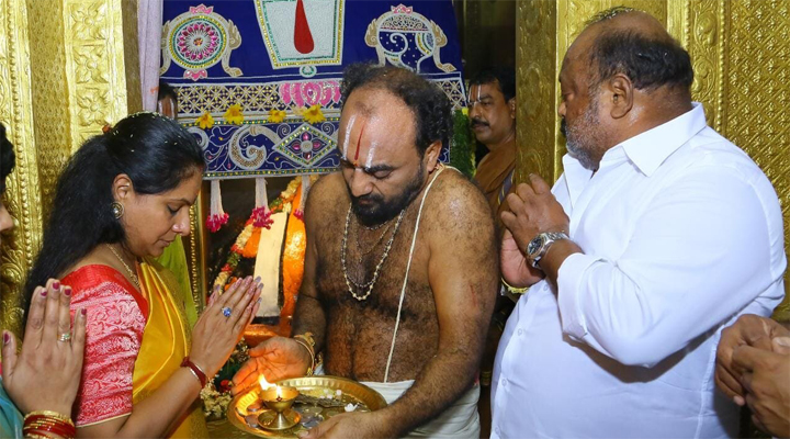 శ్రీ వెంకటేశ్వర స్వామి బ్రహ్మోత్సవాల్లో కవిత