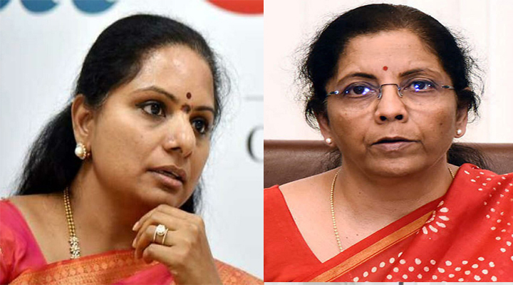 నిర్మలా సీతారామన్ కు ఎమ్మెల్సీ కవిత సూటి ప్రశ్న