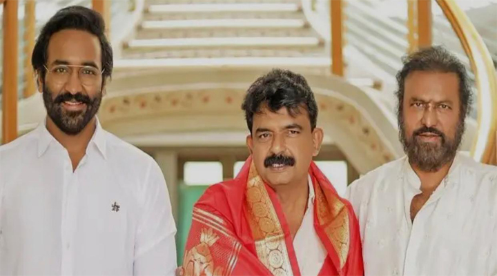 మోహన్ బాబుతో ఏపీ మంత్రి పేర్ని నాని భేటీ