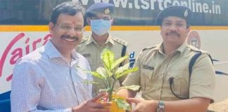 మేడారంలో ఆర్టీసీ ఎండి సజ్జనార్ పర్యటన