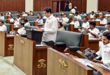 13 మంది సభ్యులను సస్పెండ్ చేసిన స్పీకర్