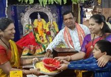 యాదాద్రికి ఎమ్మెల్యే గాదరి కిషోరం గోల్డ్ విరాళం