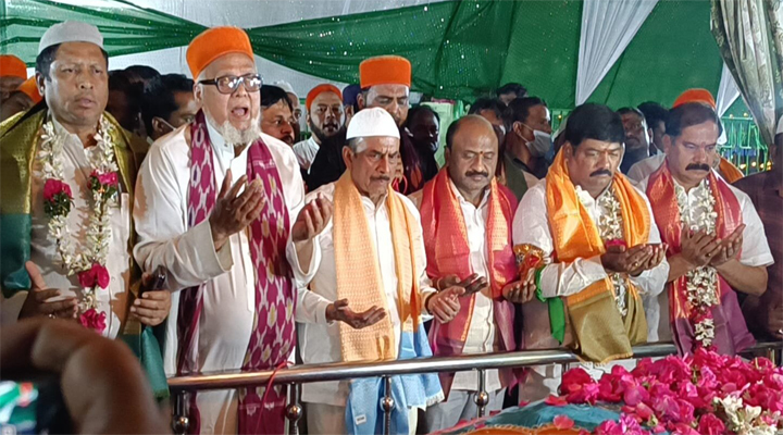 సైలన్ బాబా ఉర్సు ఉత్సవాల్లో పాల్గొన్నహోంమంత్రి