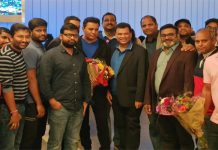 మంత్రి కేటీఆర్ కి అమెరికాలో ఘనస్వాగతం