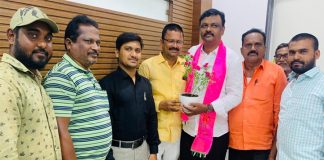 సుందర్ రాజుకి విషెష్ చెప్పిన కార్పొరేటర్ రాజు