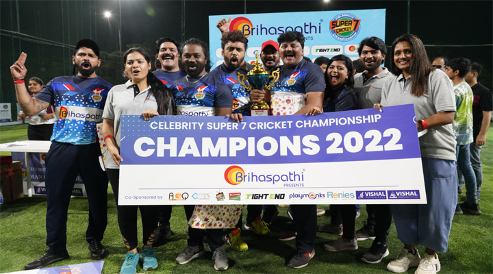 సెలబ్రిటీ సూపర్ 7 లీగ్..విజేతలుగా ఎవరంటే ?