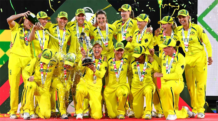 7వ సారి ట్రోఫి కైవసం చేసుకున్న ఆసీస్ 