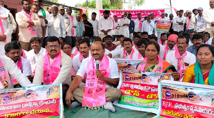 ధాన్యం కొనకపోతే ఇక కొట్లాటే : ఎమ్మెల్యే చల్లా