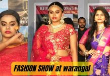 fashion show at warangal