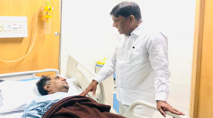 మాడభూషి శ్రీధర్ ను పరామర్శించిన వినోద్