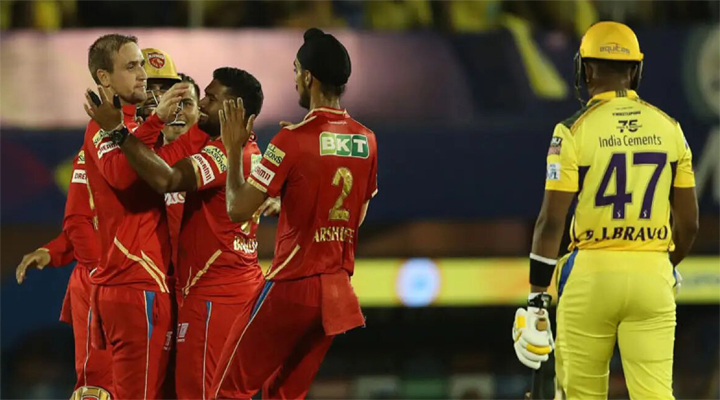 చెన్నై సూపర్ కింగ్స్ పై పంజాబ్ థ్రిల్లింగ్ విక్టరీ 
