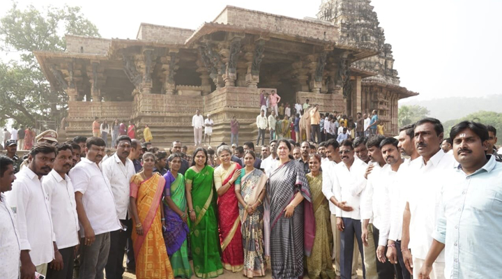 కేసీఆర్ ఘనతతోనే రామప్పకు వైభవం : కవిత