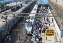 వరంగల్ లో వందేభారత్ కు గ్రాండ్ వెల్కమ్