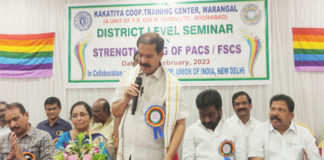 కేసీఆర్ చొరవతో సహకార సంఘాలు అభివృద్ధి : దాస్యం