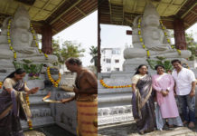 అతిపెద్ద హనుమాన్ ను దర్శించుకున్న కవిత