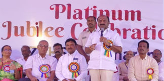 ప్లాటినం జూబ్లీ వేడుకల్లో ఎమ్మెల్యే చల్లా