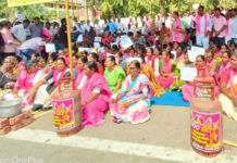 దాస్యం ఆధ్వర్యంలో బీజేపీకి నిరసన సెగలు