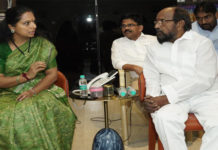 ఎమ్మెల్సీ కవితతో ఆర్ కృష్ణయ్య కీలక భేటీ