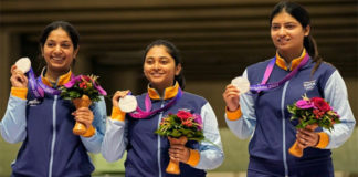 ఆసియా గేమ్స్ లో భారత్ బోణీ