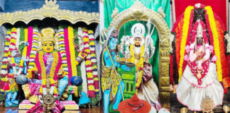 2వ రోజు అన్నపూర్ణ అలంకారాల్లో అమ్మవార్లు