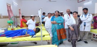 ఈఎస్ఐ ఆస్పత్రిని తనిఖీ చేసిన కడియం కావ్య