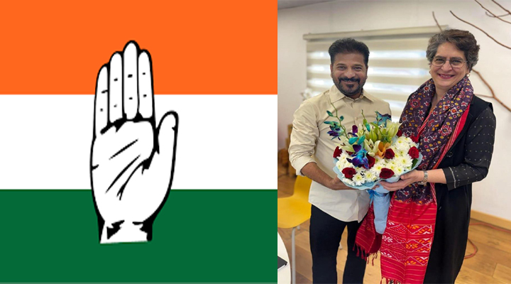 సీఎం రేవంత్ కు ప్రియాంకా గాంధీ అభినందన