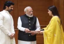 ప్రధాని ఆశీస్సులు తీసుకున్న విజయ్-రష్మిక