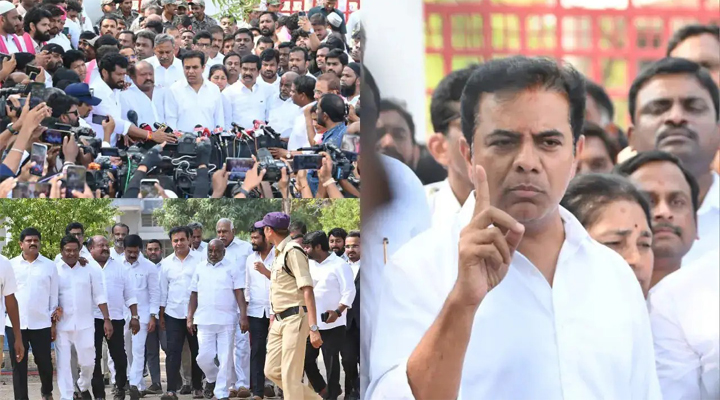 మిమ్మల్ని వదిలే ప్రసక్తే లేదు -కేటీఆర్