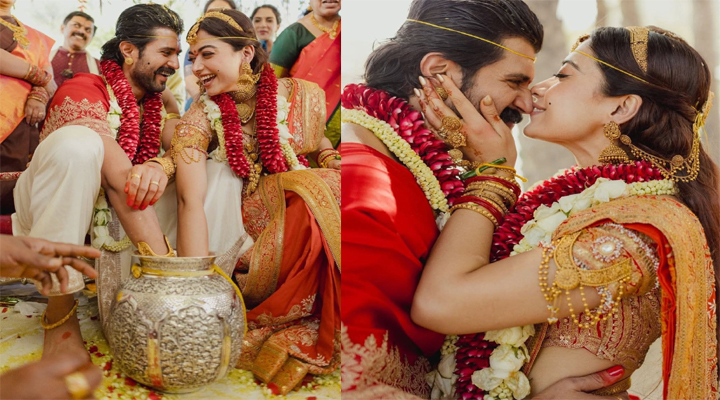 వివాహ బంధంతో ఒక్కటైన రష్మిక-విజయ్ 