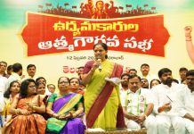 కవిత వెంటే మేముంటామన్నఉద్యమకారులు