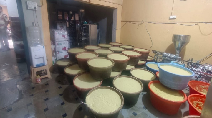 కల్తీ అల్లం, వెల్లుల్లి పేస్టు తయారీ.. ఒకరి అరెస్ట్